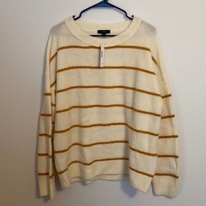 NWT JCrew Striped Sweater